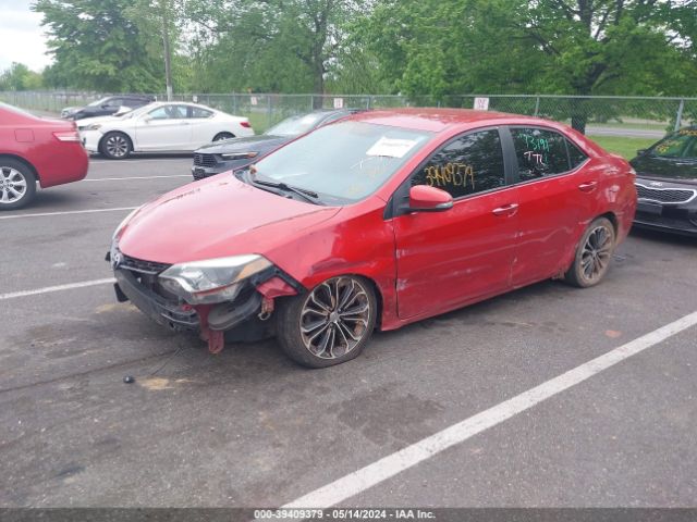 2T1BURHE4FC272650 Toyota Corolla S Plus