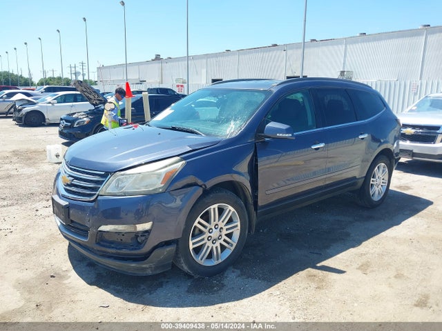 Chevrolet Traverse 1lt 2014 1GNKRGKDXEJ170091 Image 2