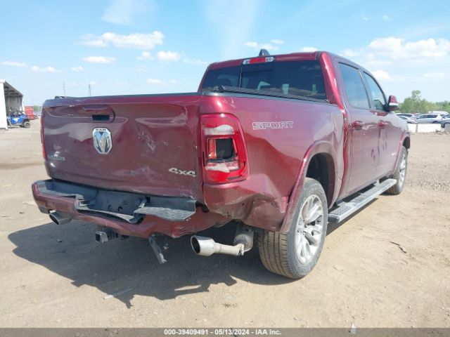 1C6SRFJT4NN208880 RAM 1500 Laramie  4x4 5'7 Box