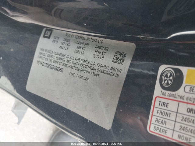 Chevrolet Camaro 2lt 2016 1G1FD1RS5G0162556 Image 9