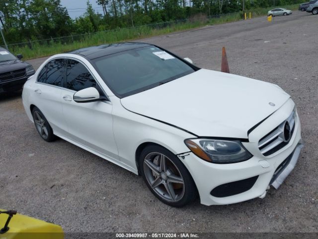 Auction sale of the 2016 Mercedes-benz C 300 Luxury/sport, vin: 55SWF4JB7GU163318, lot number: 39409987