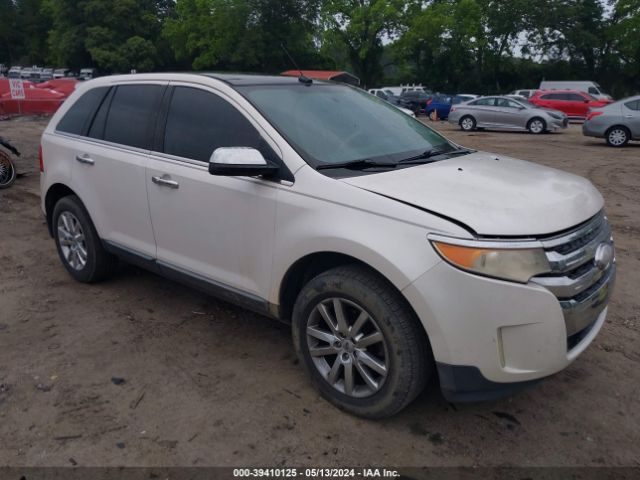 Auction sale of the 2011 Ford Edge Limited, vin: 2FMDK3KC1BBB64732, lot number: 39410125