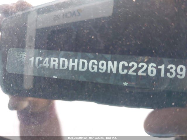 Dodge Durango Gt Plus Rwd 2022 1C4RDHDG9NC226139 Image 9