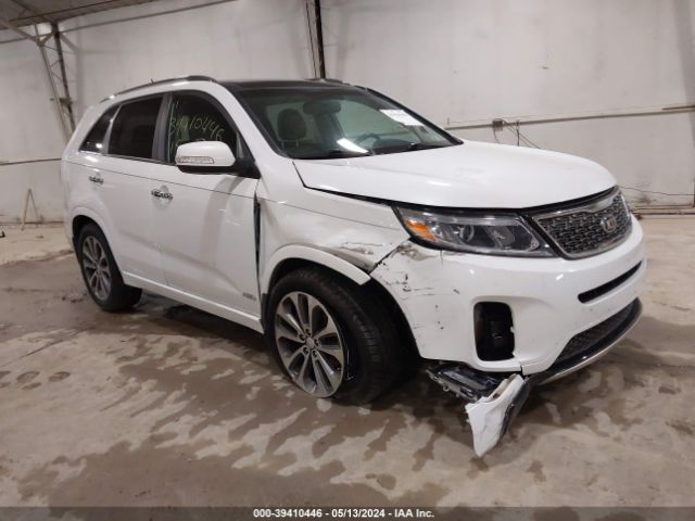 39410446 :رقم المزاد ، 5XYKWDA70FG633658 vin ، 2015 Kia Sorento Sx V6 مزاد بيع