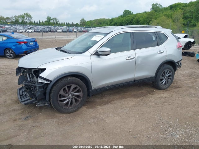 Nissan Rogue Sl 2016 5N1AT2MV7GC801378 Image 2