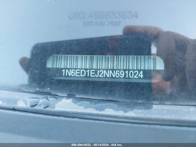 Nissan Frontier Sv 4x2 2022 1N6ED1EJ2NN691024 Image 9