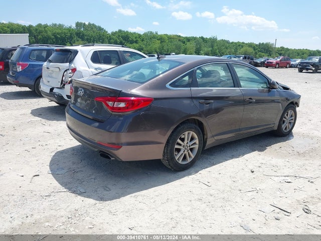 Hyundai SONATA SE 2016 5NPE24AF7GH334839 Image 4