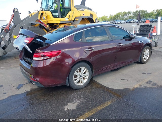 KIA Optima Lx 2016 5XXGT4L39GG031324 Image 4