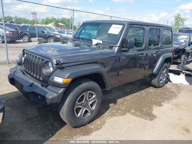 1C4HJXDG8NW174290 Jeep Wrangler Unlimited Sport S 4x4