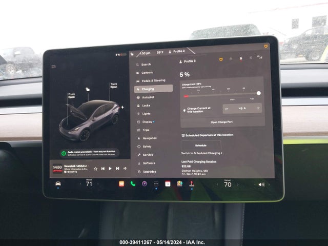 Tesla Model Y Long Range Dual Motor All-wheel Drive 2022 7SAYGAEE7NF515744 Image 18