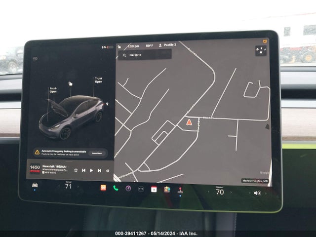 Tesla Model Y Long Range Dual Motor All-wheel Drive 2022 7SAYGAEE7NF515744 Image 19