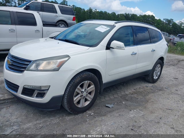 Chevrolet Traverse 2lt 2014 1GNKRHKD9EJ376427 Image 2