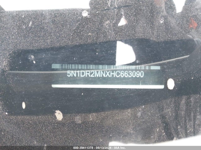 Nissan Pathfinder Sv 2017 5N1DR2MNXHC663090 Image 9
