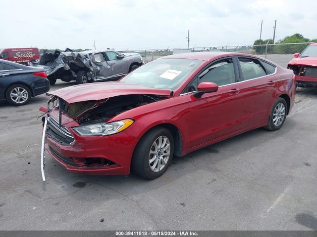 Ford FUSION S 2017 3FA6P0G7XHR148523 Image 2
