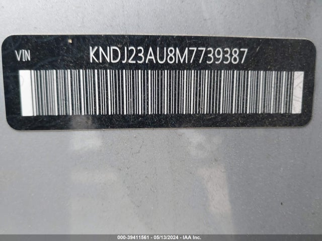 KIA SOUL LX 2021 KNDJ23AU8M7739387 Image 9