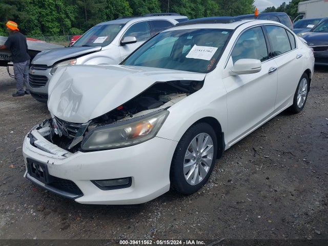 Honda Accord Ex-l V-6 2014 1HGCR3F85EA020328 Image 2