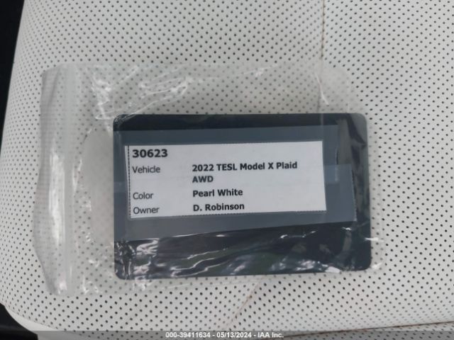 7SAXCBE63NF338194 Tesla Model X Plaid Tri Motor All-wheel Drive