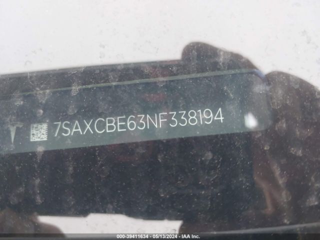 7SAXCBE63NF338194 Tesla Model X Plaid Tri Motor All-wheel Drive