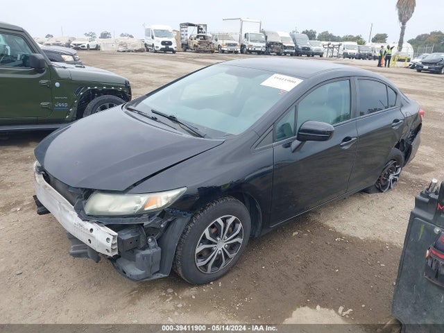 Honda Civic Lx 2014 19XFB2F59EE213367 Image 2