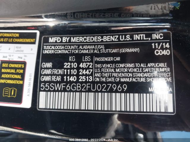 55SWF6GB2FU027969 Mercedes-Benz C 400 4matic