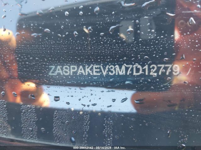 ZASPAKEV3M7D12779 Alfa Romeo Stelvio Quadrifoglio Awd