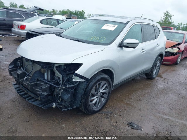 Nissan Rogue Sl 2016 5N1AT2MV7GC871382 Image 2