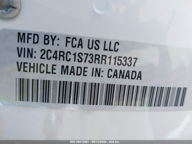 2C4RC1S73RR115337 Chrysler Pacifica Hybrid Select