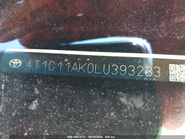 Toyota CAMRY LE 2020 4T1C11AK0LU393233 Image 17