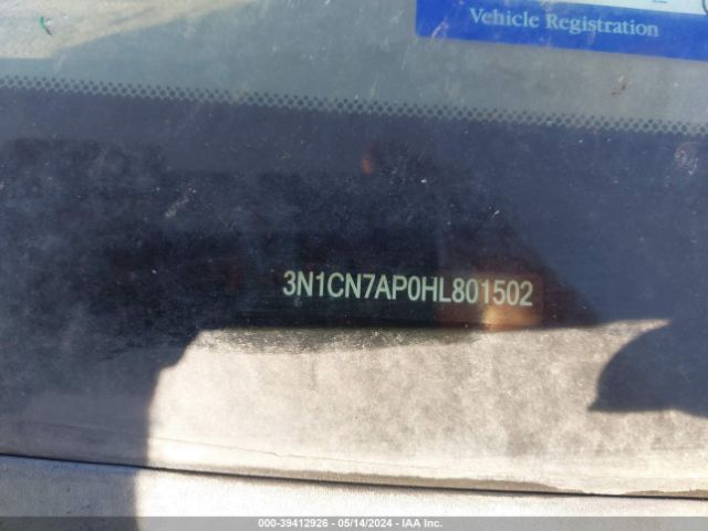3N1CN7AP0HL801502 Nissan Versa 1.6 S