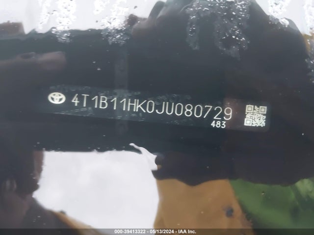 Toyota CAMRY LE 2018 4T1B11HK0JU080729 Image 9