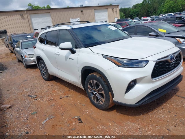 Toyota Highlander Hybrid Xle 2021 5TDHARAH0MS503961 main image