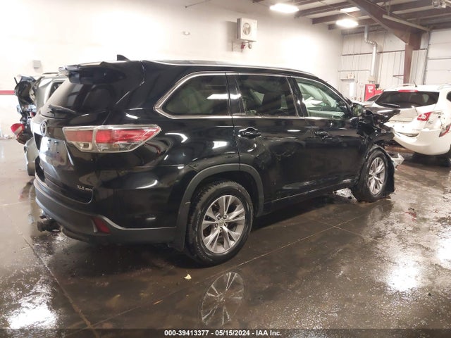 Toyota Highlander Xle V6 2014 5TDJKRFH3ES009487 Image 4