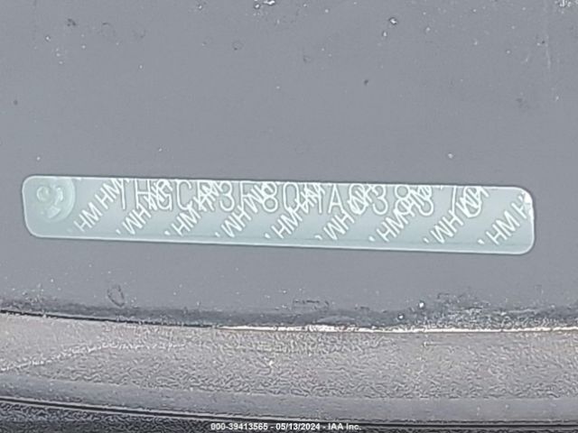1HGCR3F80HA038370 Honda Accord Ex-l V6