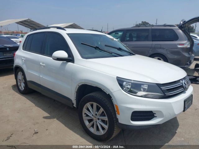 39413646 :رقم المزاد ، WVGAV7AX2HK054812 vin ، 2017 Volkswagen Tiguan 2.0t/2.0t S مزاد بيع