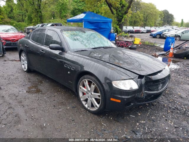 2008 MASERATI QUATTROPORTE ZAMFE39A580034953