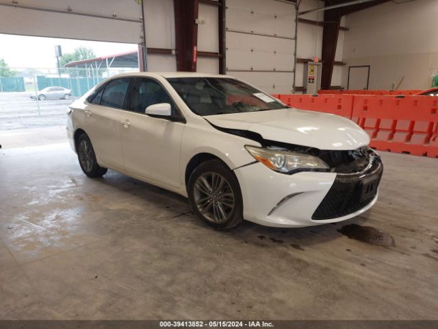 Auction sale of the 2016 Toyota Camry Se, vin: 4T1BF1FK0GU245174, lot number: 39413852