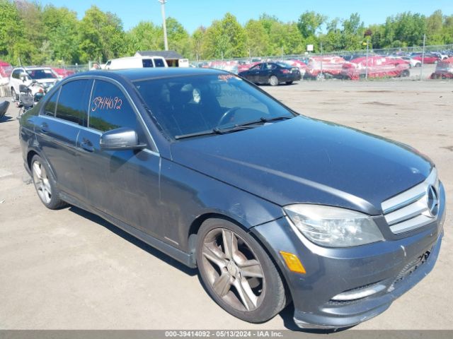 Auction sale of the 2011 Mercedes-benz C 300 Luxury 4matic/sport 4matic, vin: WDDGF8BB4BR148439, lot number: 39414092