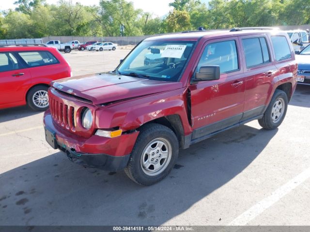 1C4NJRBB0FD269218 Jeep Patriot Sport