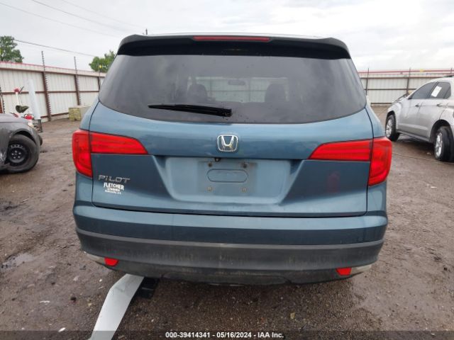 5FNYF5H19GB015751 Honda PILOT LX