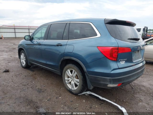 5FNYF5H19GB015751 Honda PILOT LX