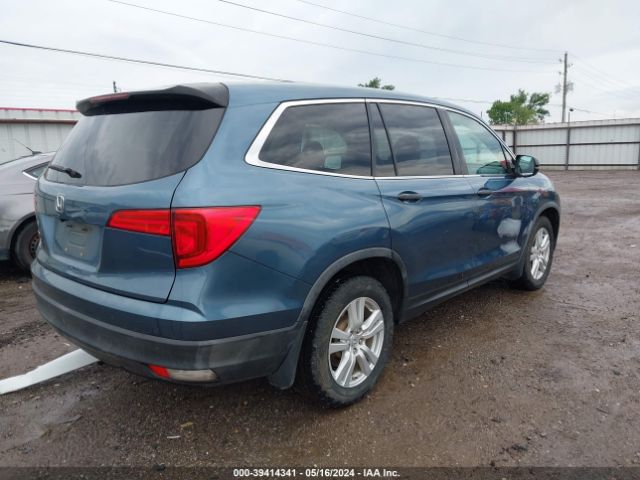 5FNYF5H19GB015751 Honda PILOT LX