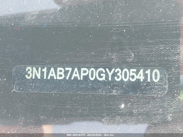 Nissan SENTRA S 2016 3N1AB7AP0GY305410 Image 9