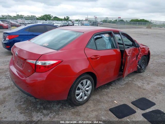 Toyota COROLLA LE 2015 5YFBURHE5FP295905 Image 4