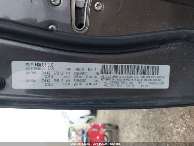 3C4PDCBB8FT748378 Dodge Journey Sxt