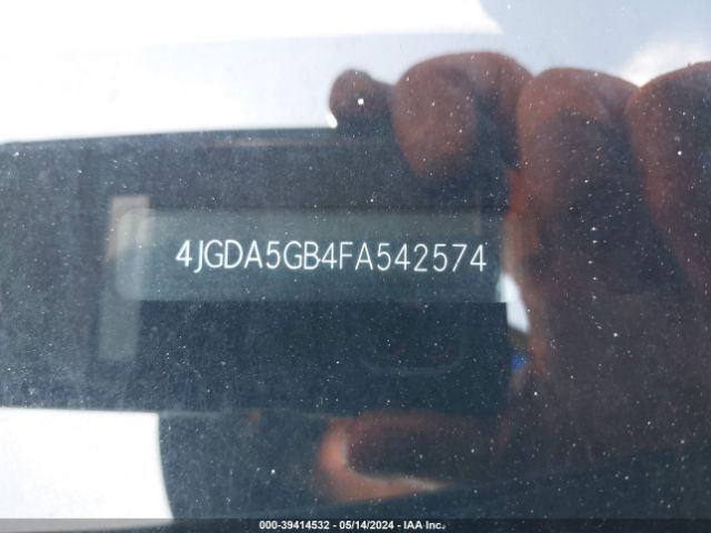 4JGDA5GB4FA542574 Mercedes-Benz Ml 400 4matic