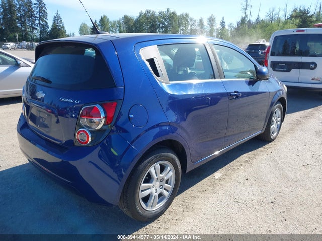 Chevrolet Sonic Lt Auto 2014 1G1JC6SG5E4121138 Image 4