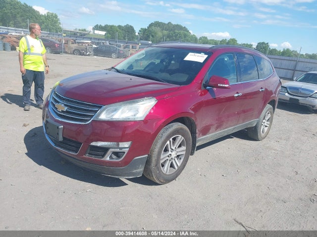 Chevrolet Traverse 1lt 2015 1GNKRGKD8FJ220486 Image 2