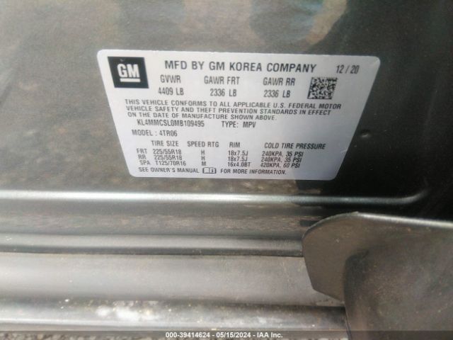 2021 BUICK ENCORE GX KL4MMCSL0MB109495 Photo 8