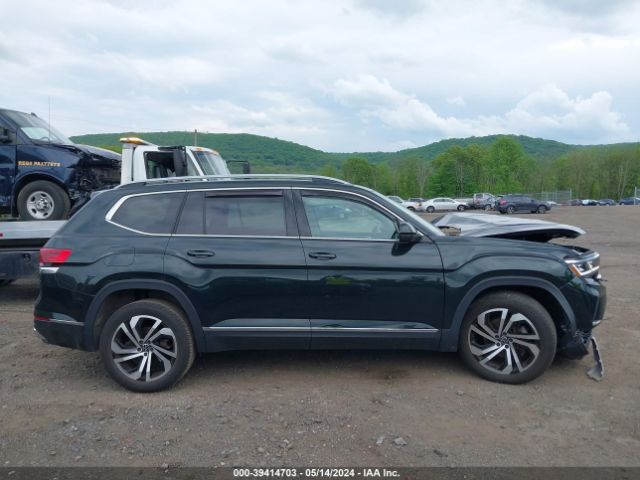 1V2TR2CA0MC529373 Volkswagen Atlas 3.6l V6 Sel Premium