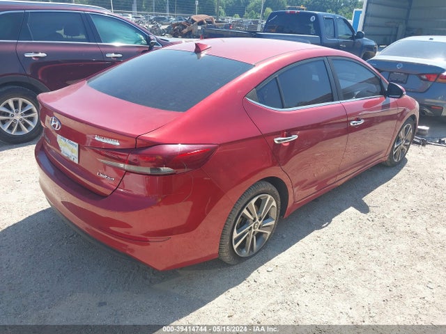 Hyundai Elantra Limited 2017 5NPD84LF4HH094285 Image 4